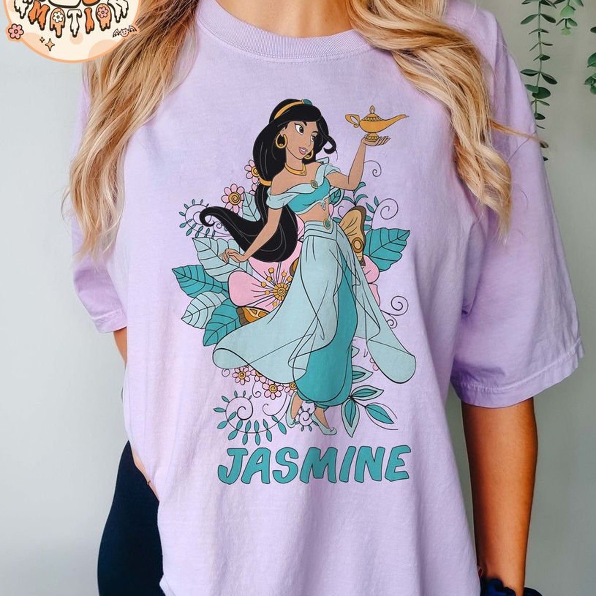 Princess Jasmine Shirt Vintage Disney Comfort Colors Aladdin Top