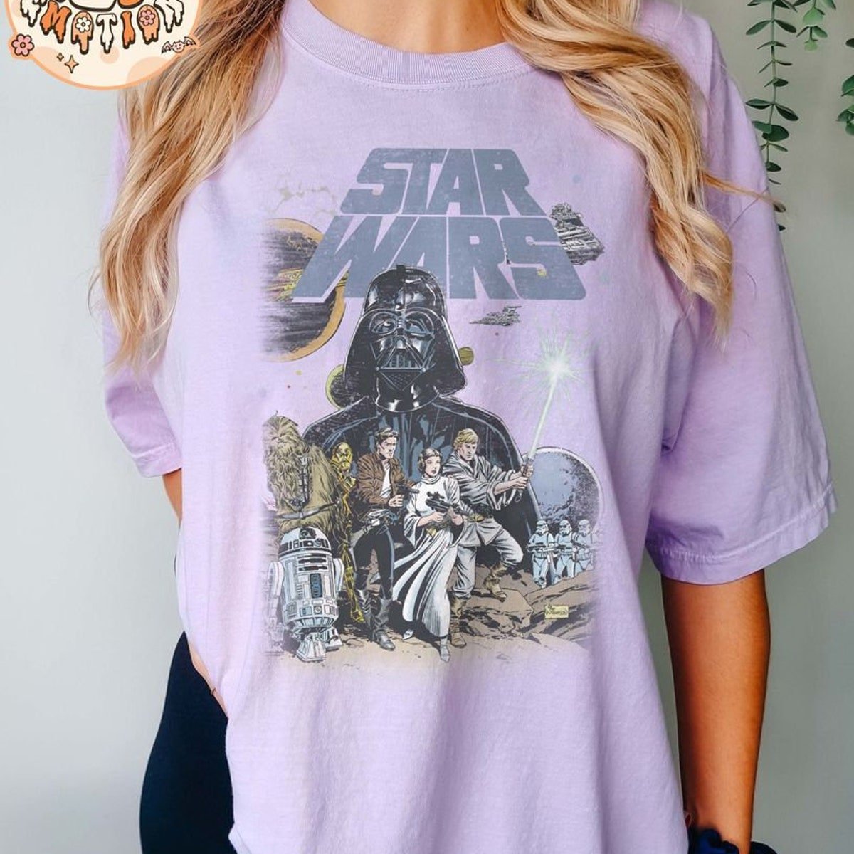 Vintage Star Wars Shirt Disney Retro Comfort Colors Tee