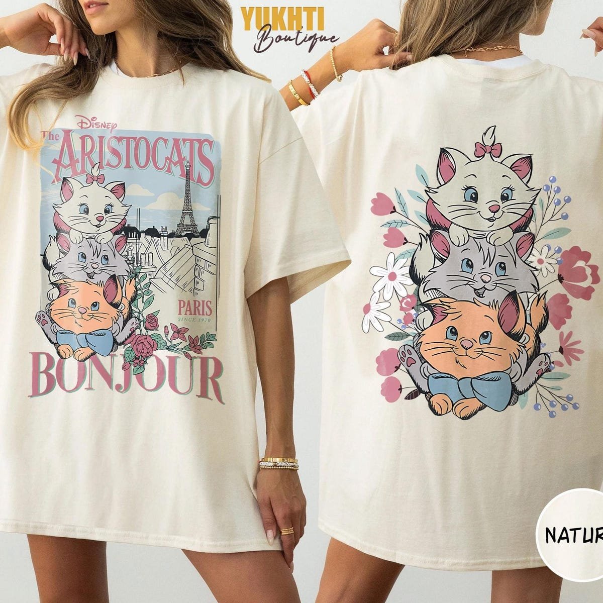 Aristocats Shirt Retro Disney Marie Cat Tee Since 1970