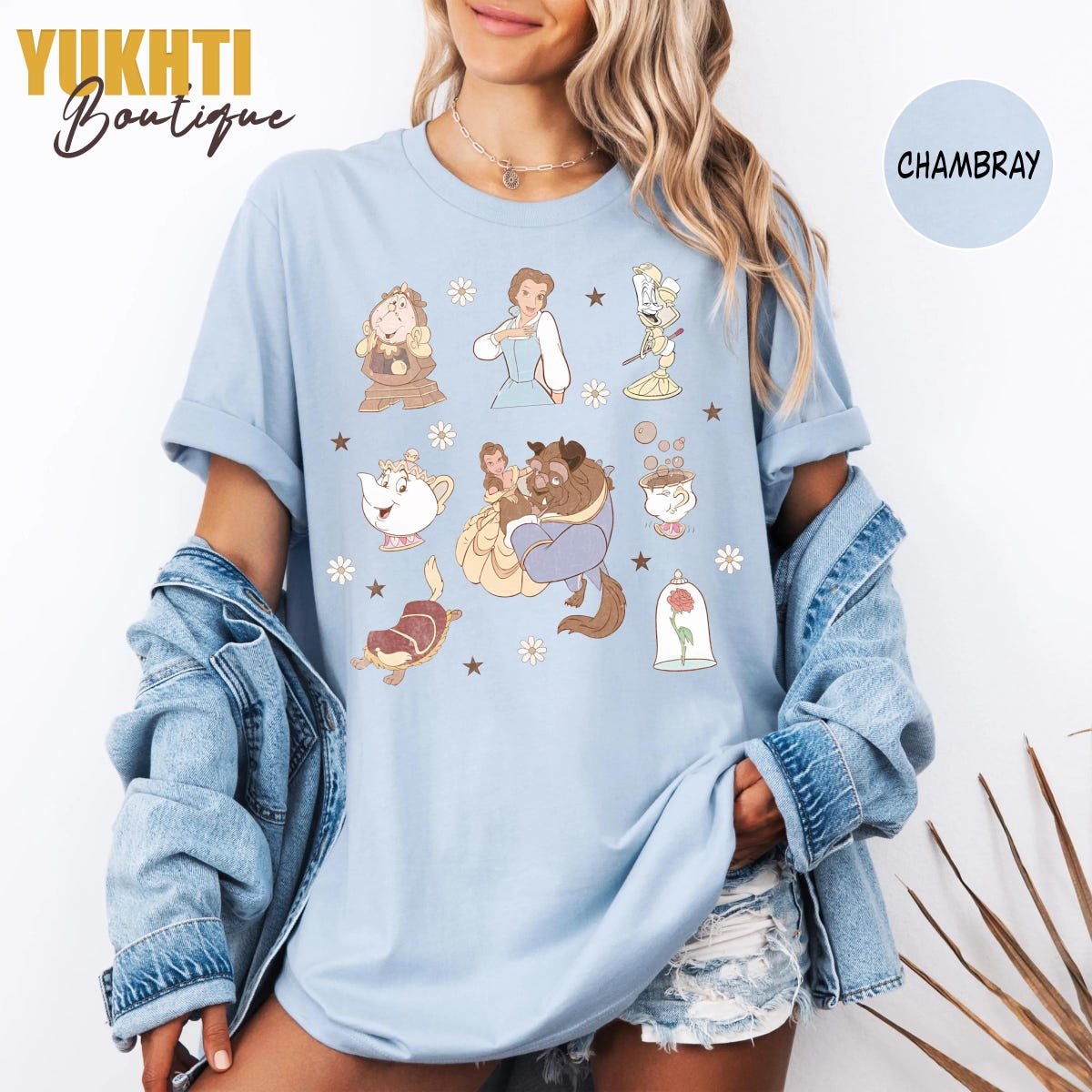 Beauty and the Beast Disney Family Shirt Belle Beast Vacation Tee