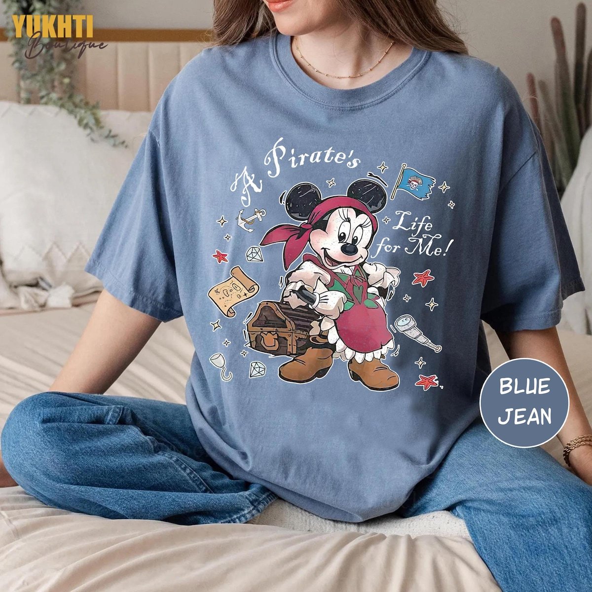 Comfort Colors Disney Pirates Cruise T-shirt Mickey & Friends