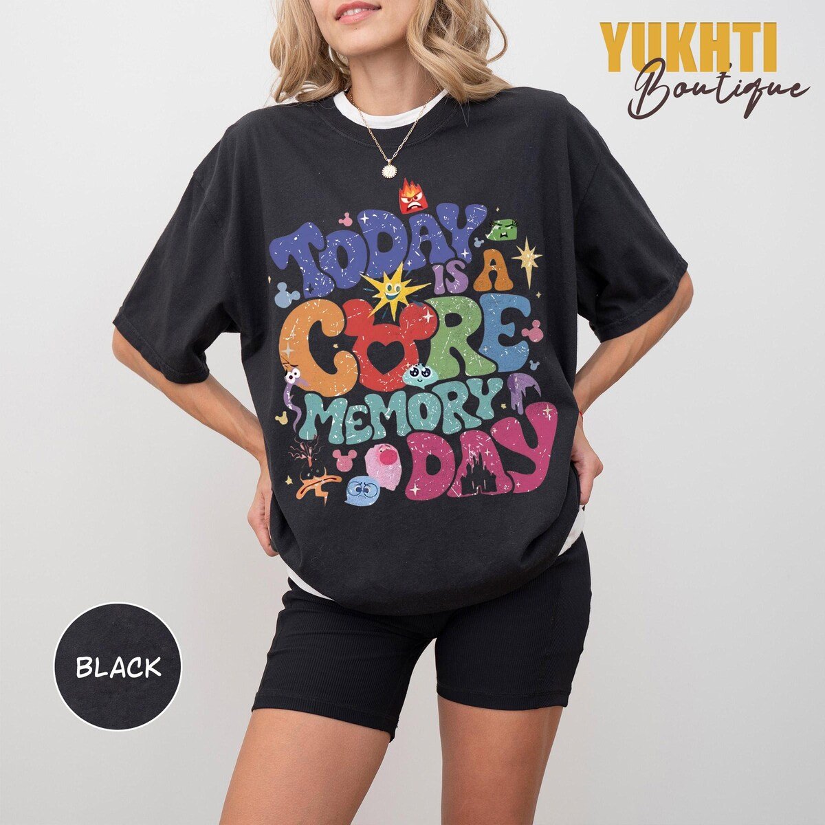 Core Memory Day Disney Shirt Retro Pixar Vacation Tee
