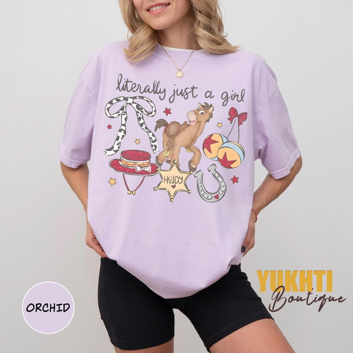 Cowgirl Jessie Horse Shirt Toy Story Inspired Western Tee