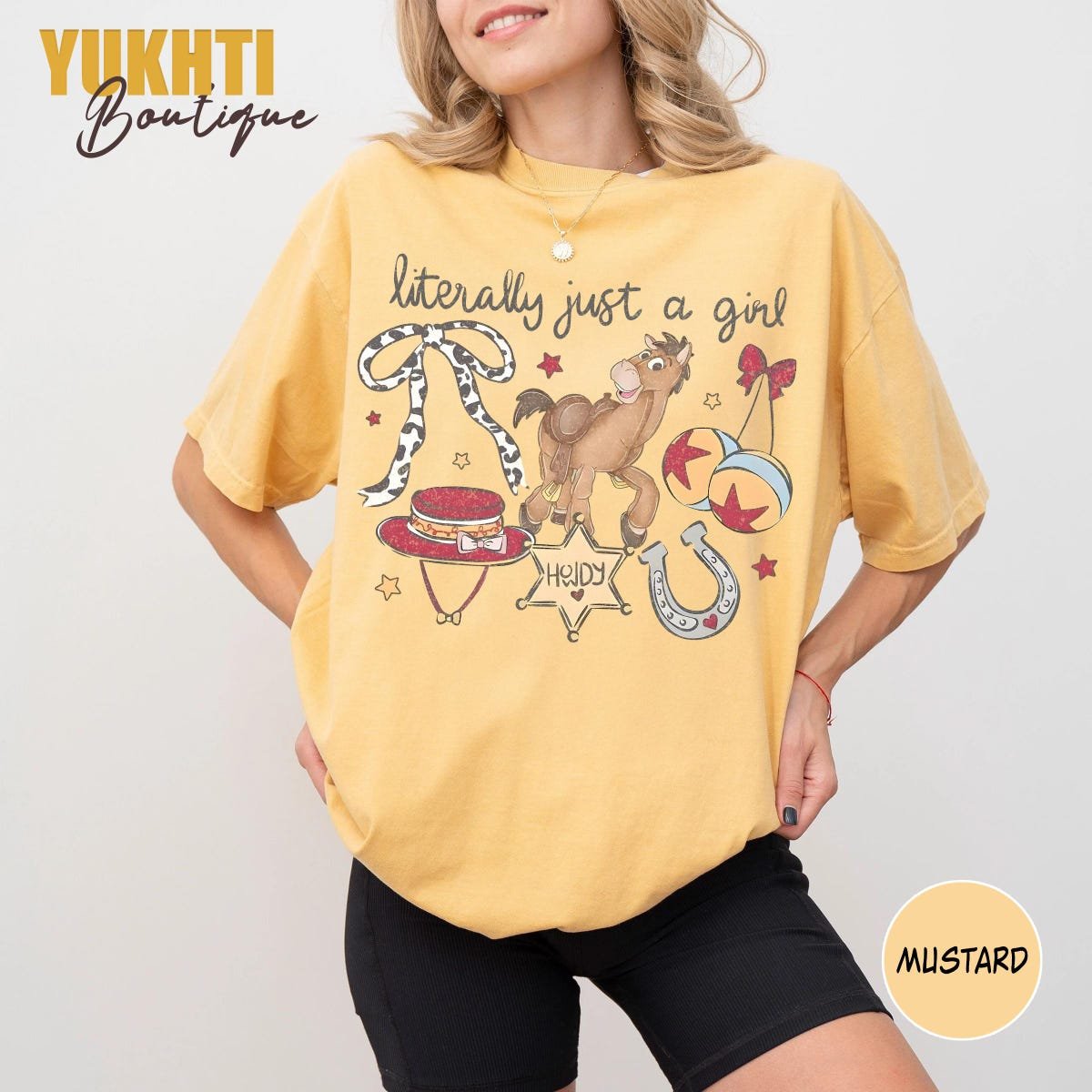 Cowgirl Jessie Horse Shirt Toy Story Inspired Western Tee