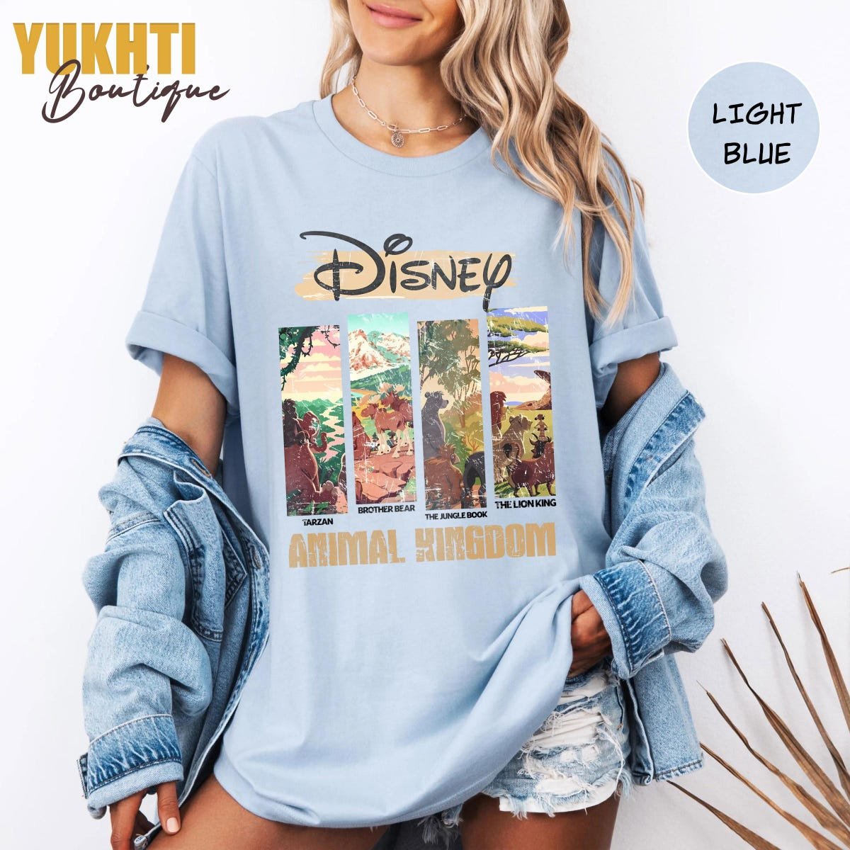 Disney Animal Kingdom Shirt Vintage Lion King Family Trip Tee