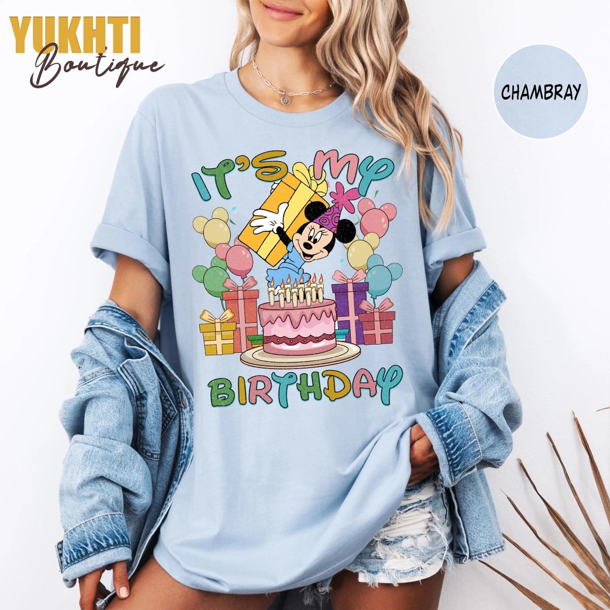 Disney Birthday Shirt Mickey Minnie Family Trip Tee