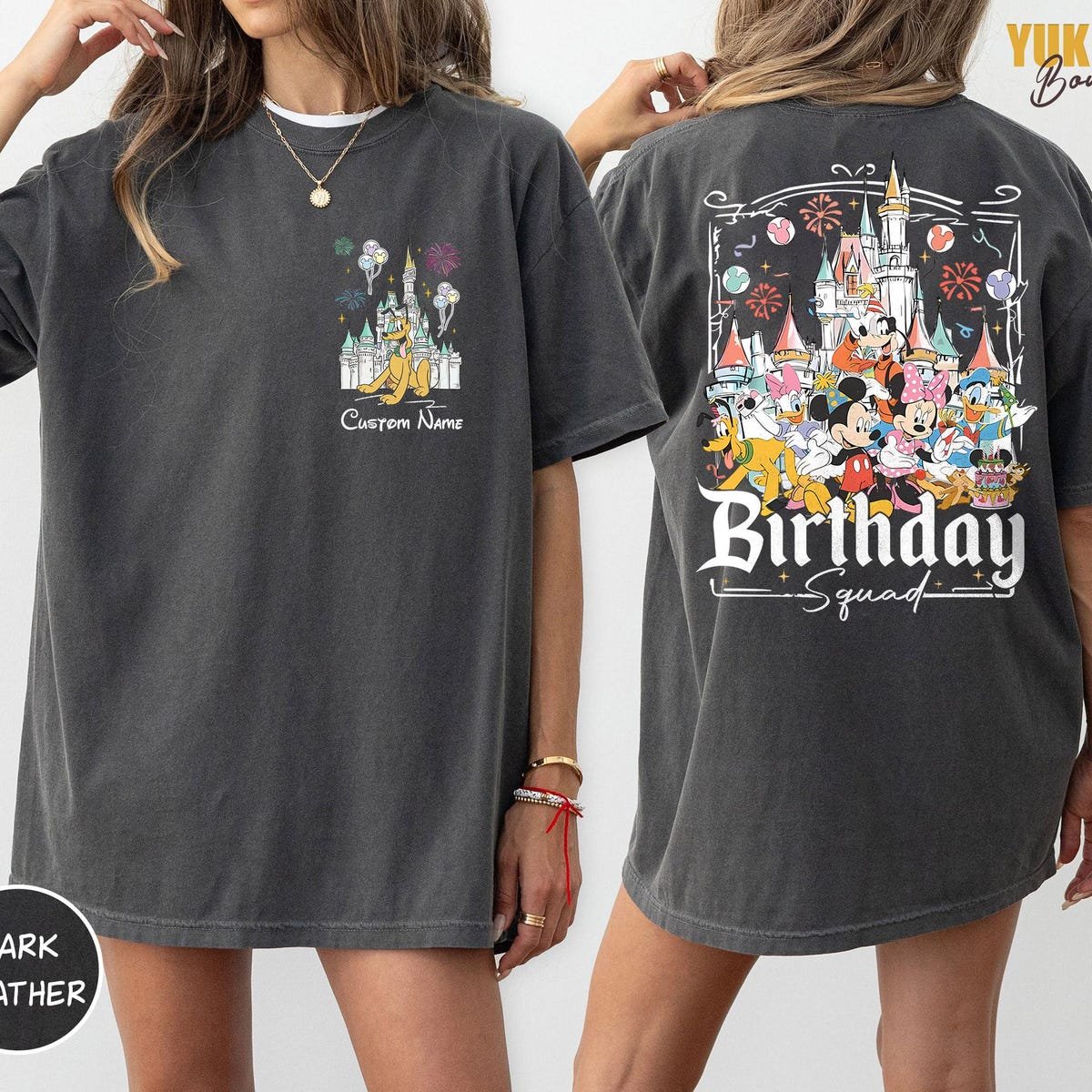 Disney Birthday Shirts Personalized Kids Family Trip