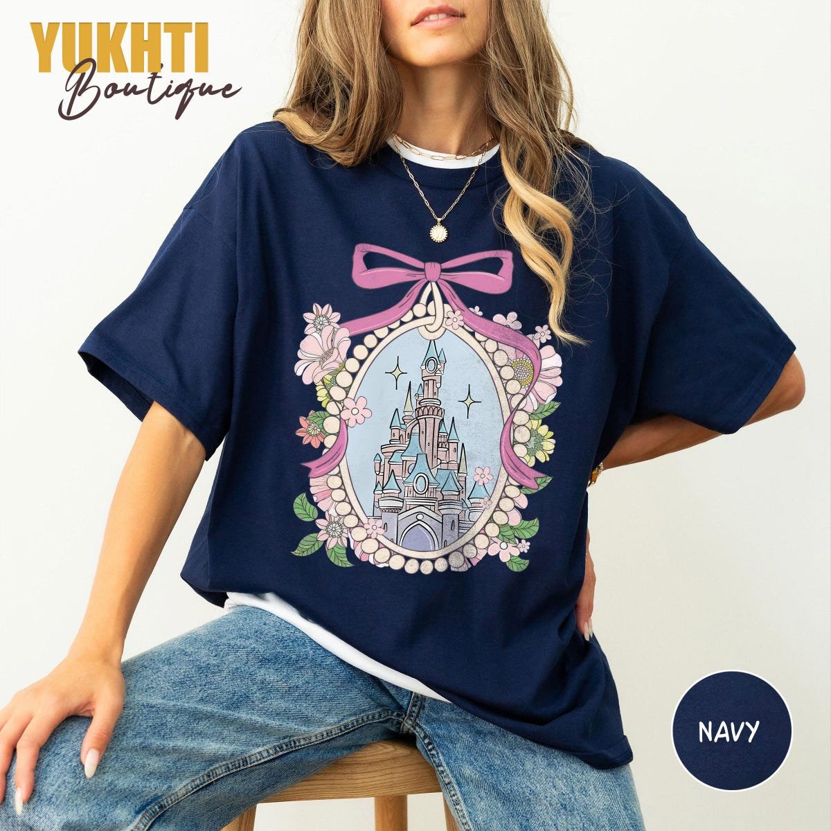 Disney Castle Coquette Shirts Magic Kingdom Vacation Apparel