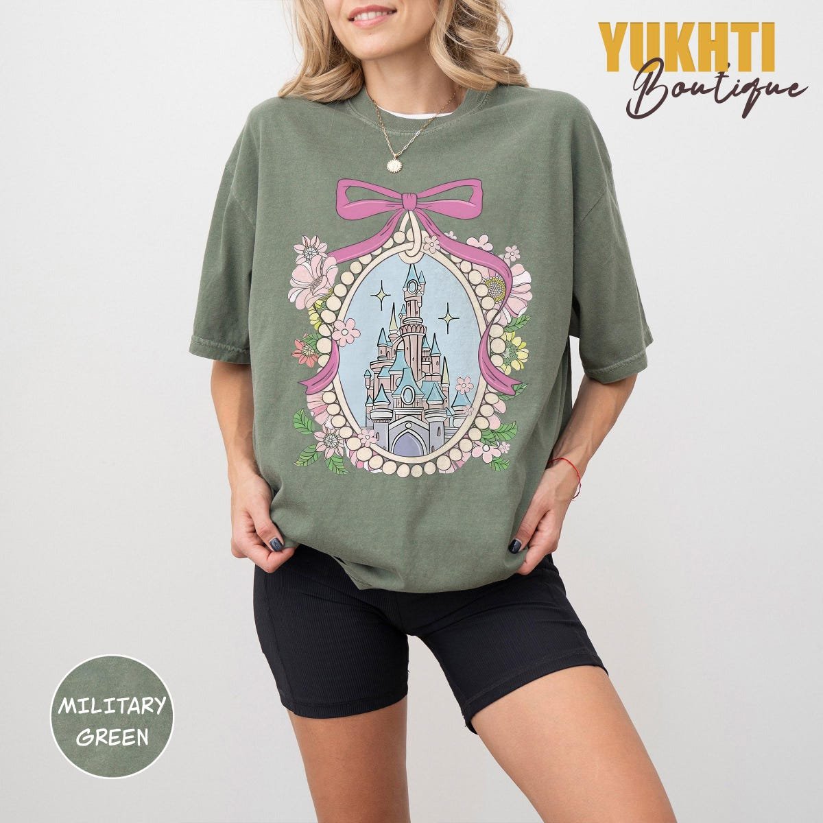 Disney Castle Coquette Shirts Magic Kingdom Vacation Apparel