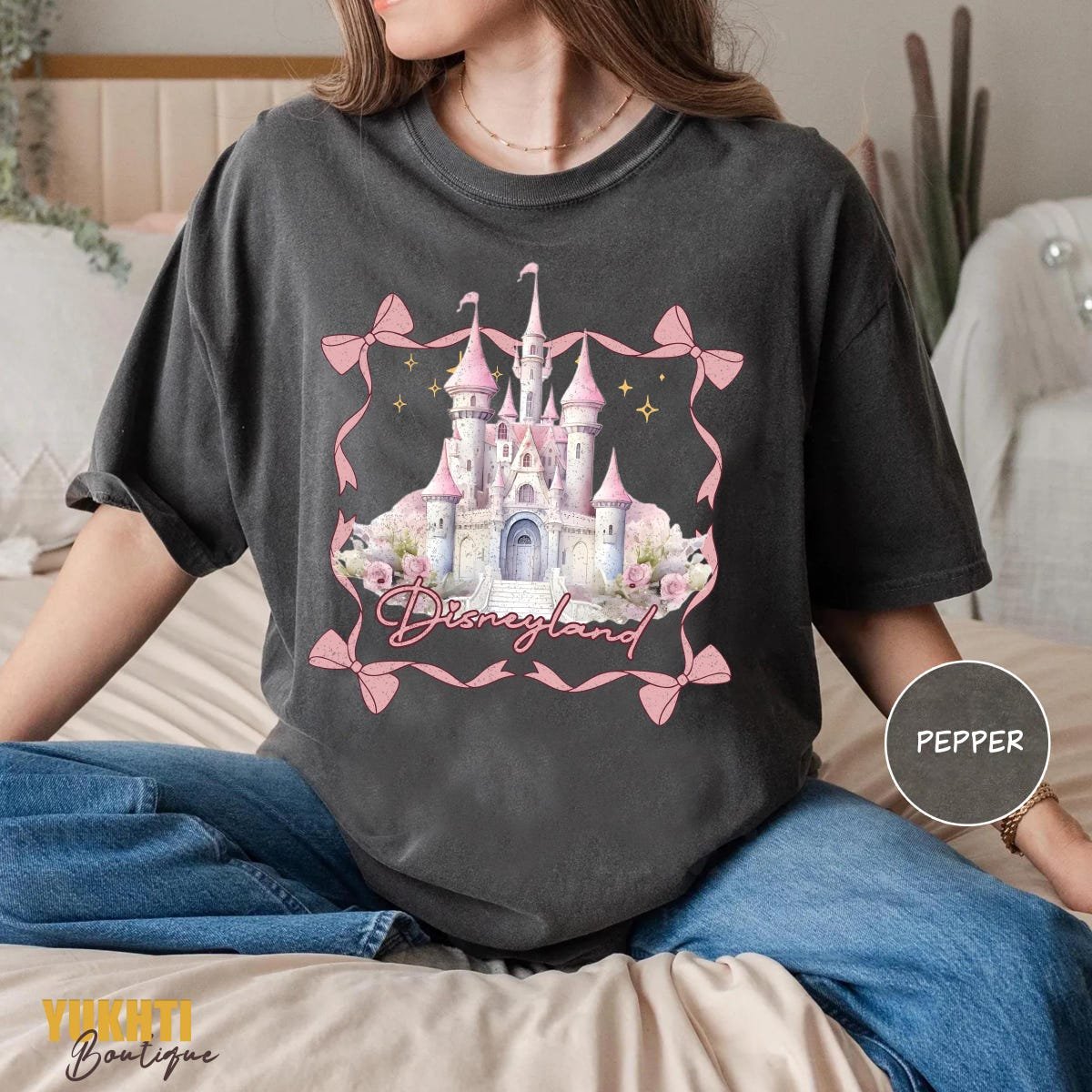 Disney Castle Shirt Magic Kingdom Birthday Tee Girly Disney Vacay Shirt