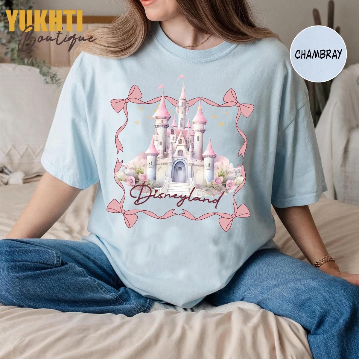 Disney Castle Shirt Magic Kingdom Birthday Tee Girly Disney Vacay Shirt