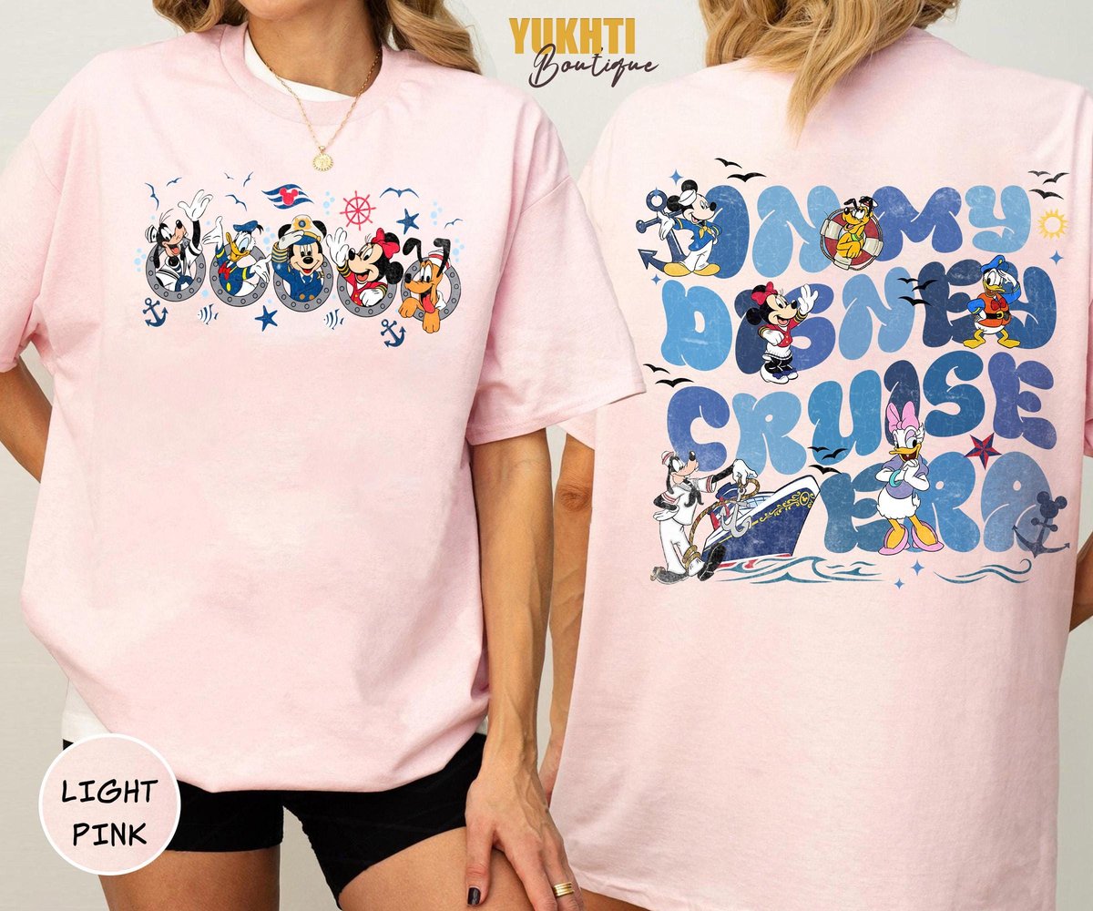 Disney Cruise 2025 Vintage Shirt Mickey Friends Family Vacation Tee