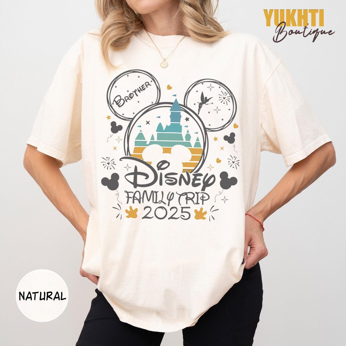 Disney Family Trip Shirt Custom Minnie & Mickey Matching Vacation Shirts