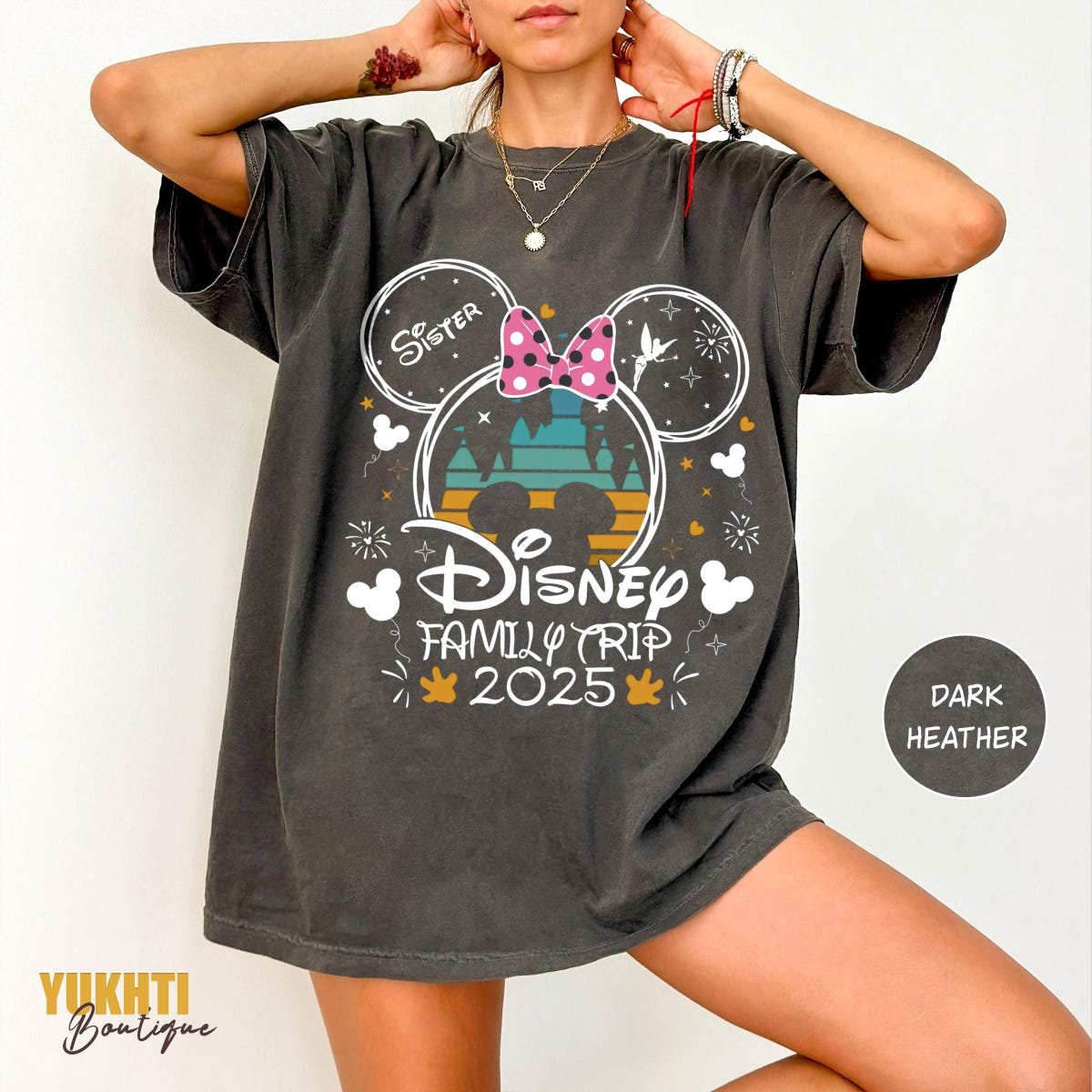 Disney Family Trip Shirt Custom Minnie & Mickey Matching Vacation Shirts