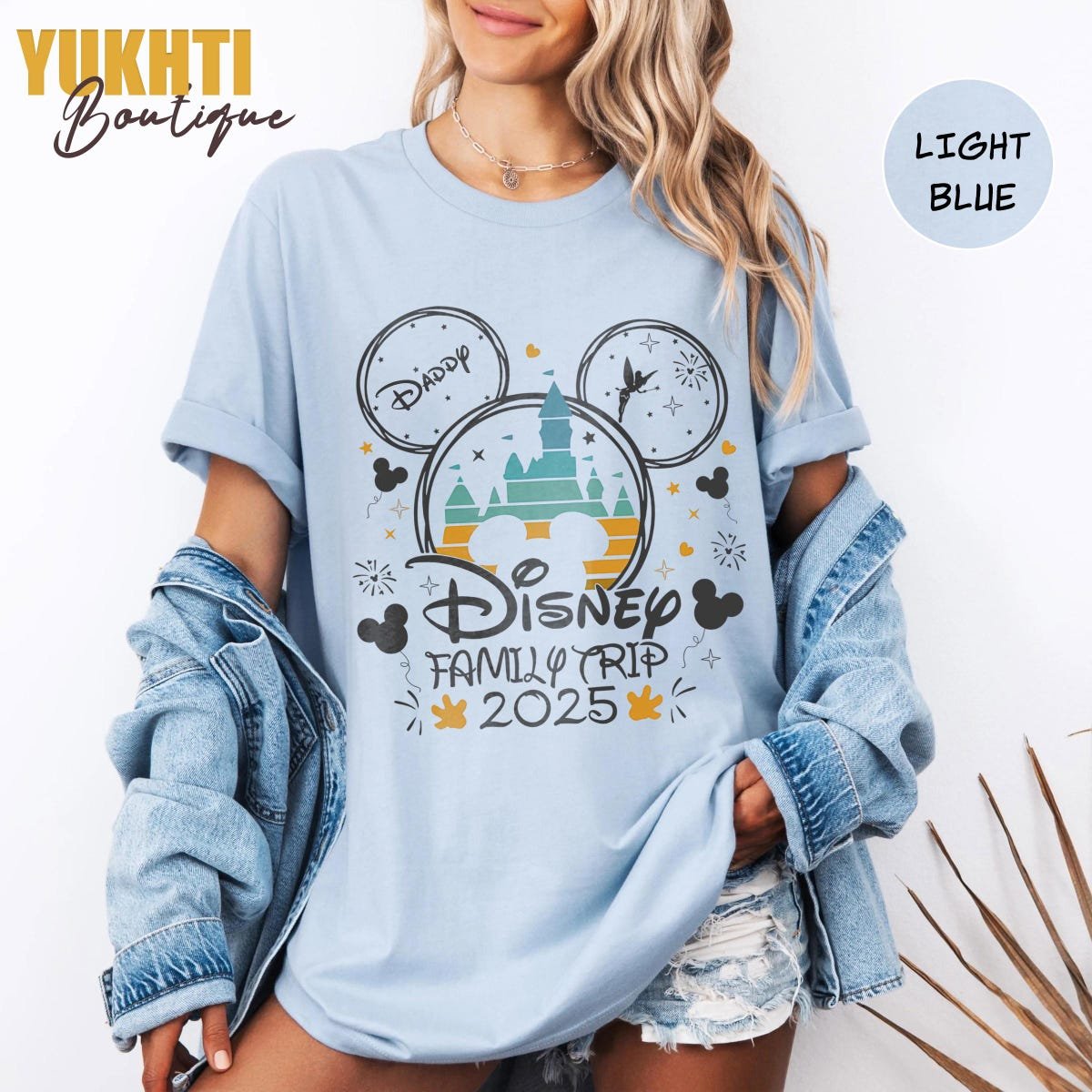Disney Family Trip Shirt Custom Minnie & Mickey Matching Vacation Shirts
