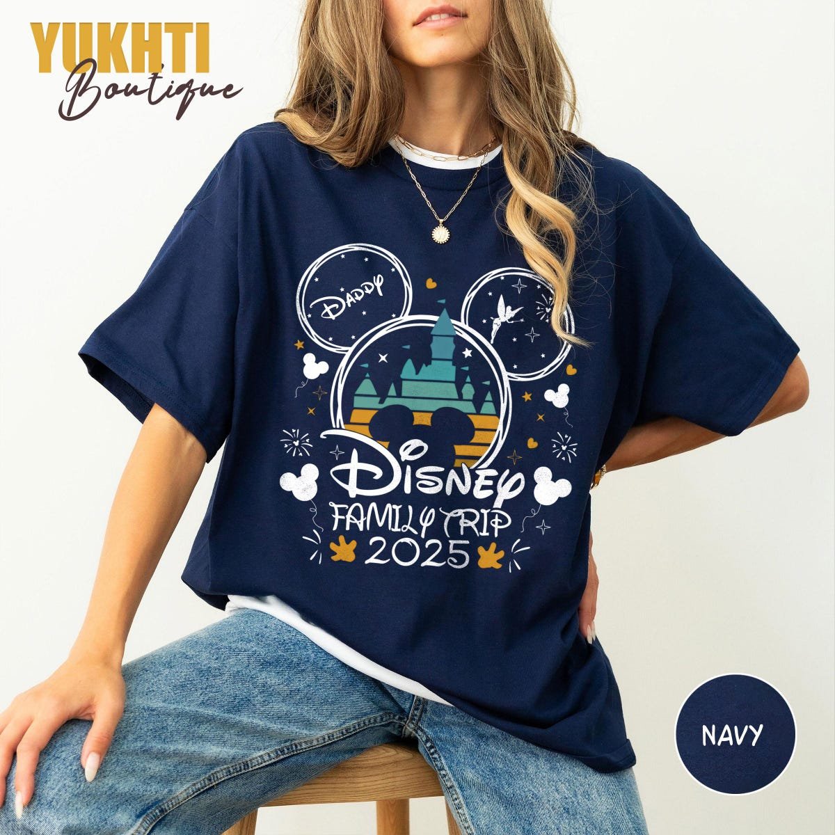 Disney Family Trip Shirt Custom Minnie & Mickey Matching Vacation Shirts