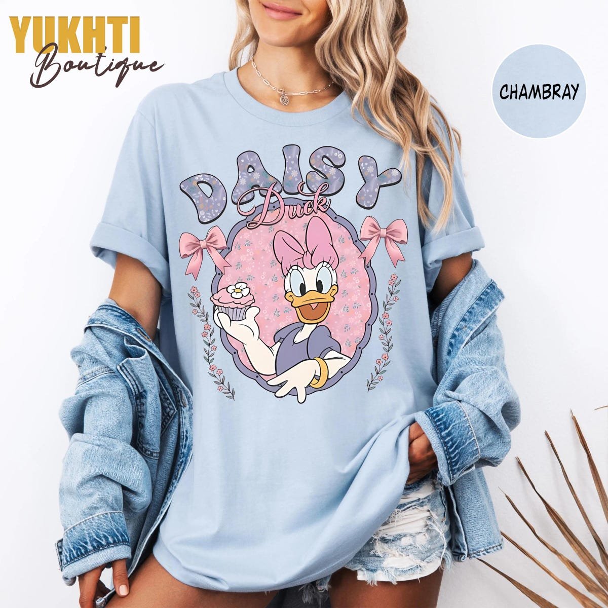 Disney Girls Shirts Coquette Bows Minnie Daisy Matching Tees