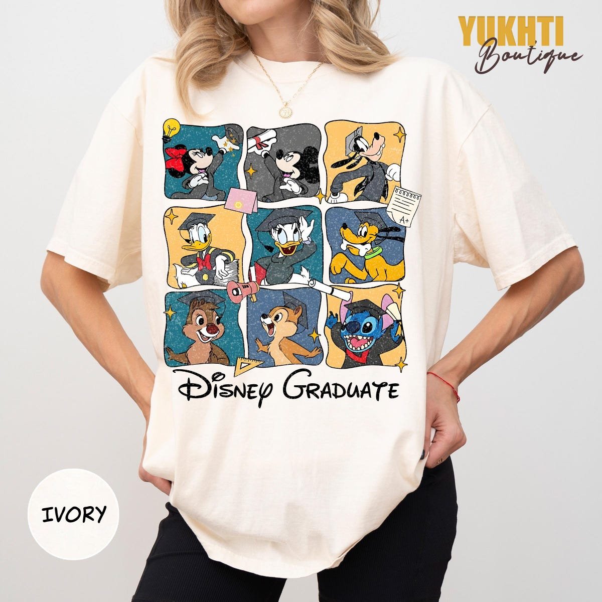 Disney Graduate Shirt Class of 2025 Graduation Tee Mickey Friends