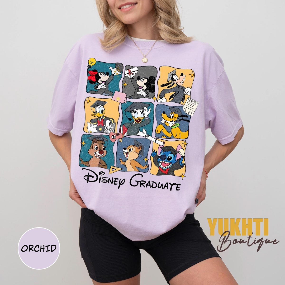 Disney Graduate Shirt Class of 2025 Graduation Tee Mickey Friends
