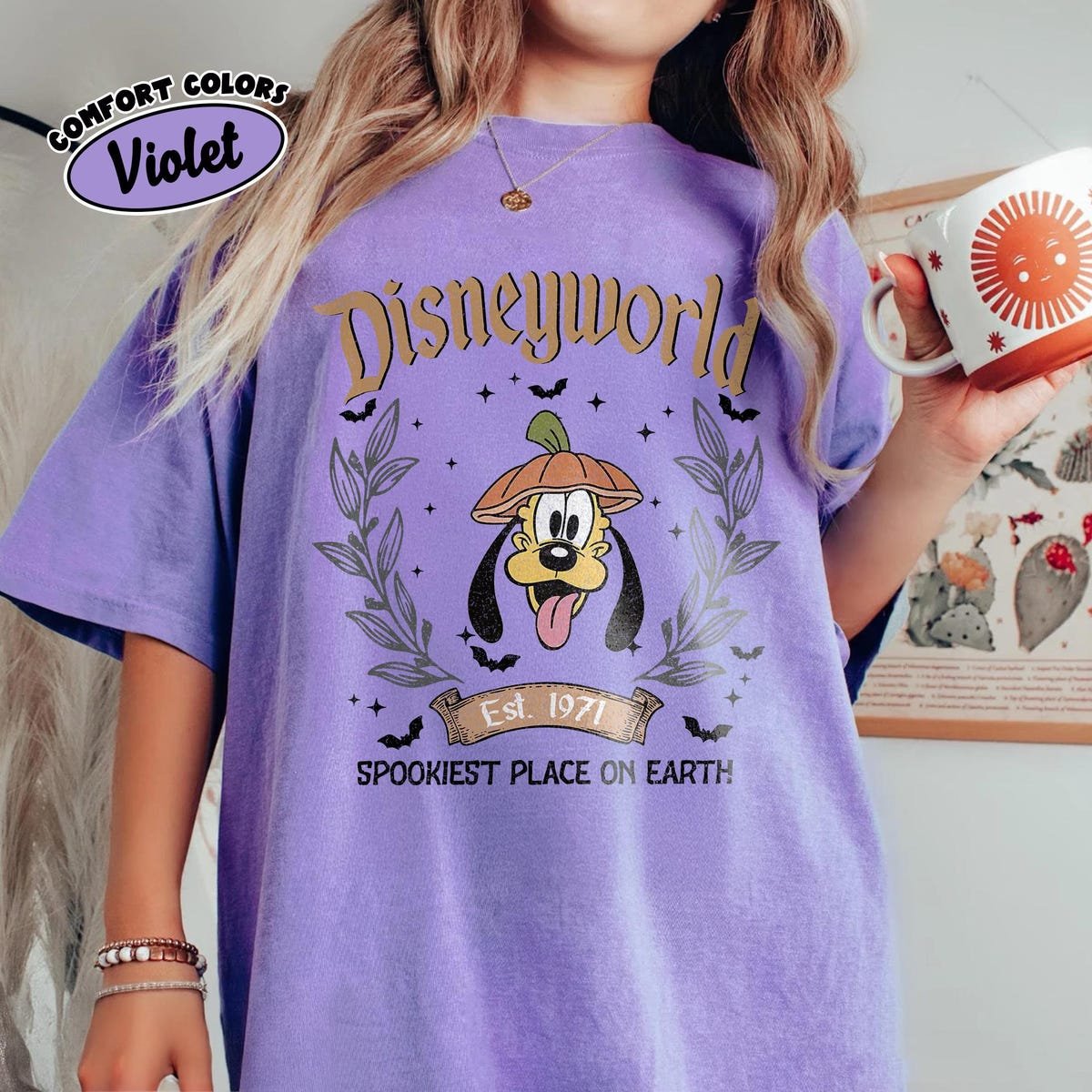 Disney Halloween Shirts Spookiest Place On Earth Family Trip 1971 Tee