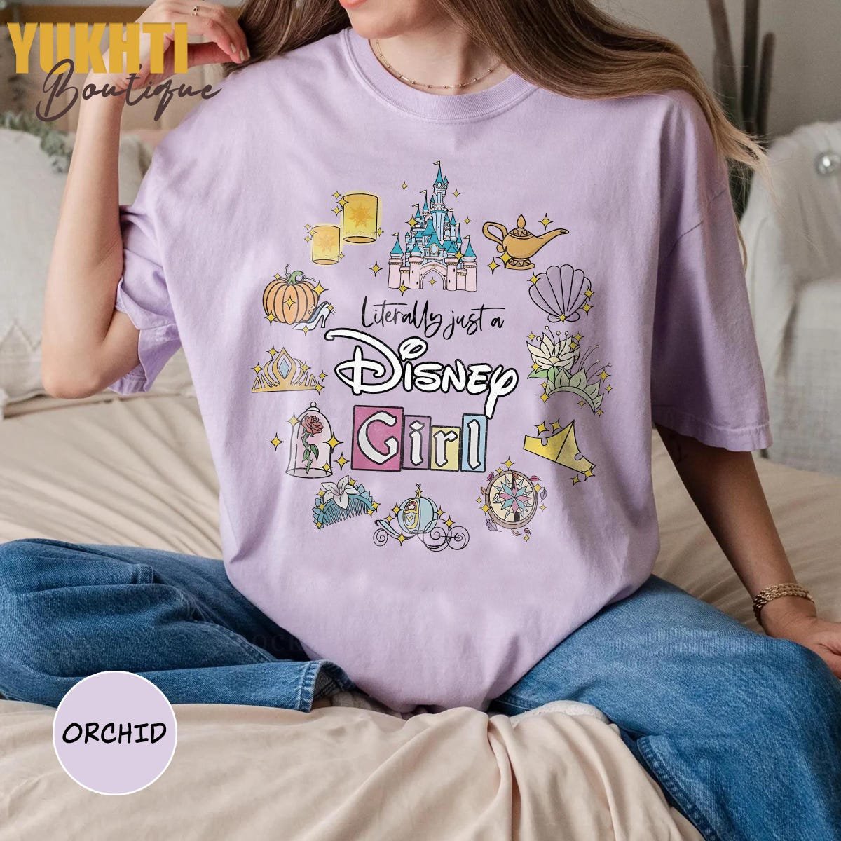 Disney Minnie Ears Park Tee Girl Trip Retro Pastel Balloon Shirt