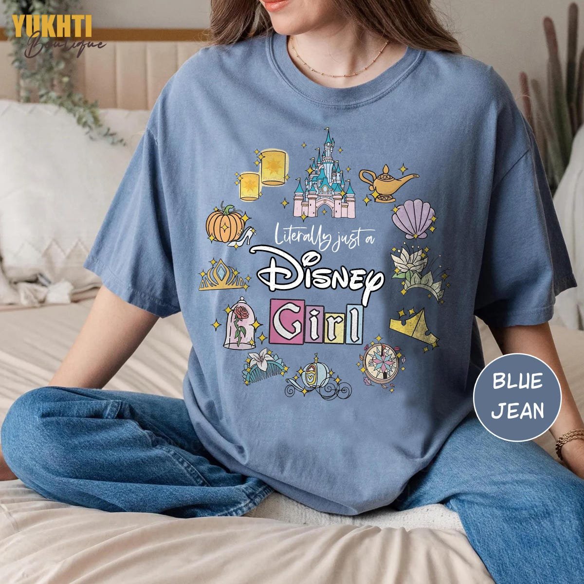 Disney Minnie Ears Park Tee Girl Trip Retro Pastel Balloon Shirt