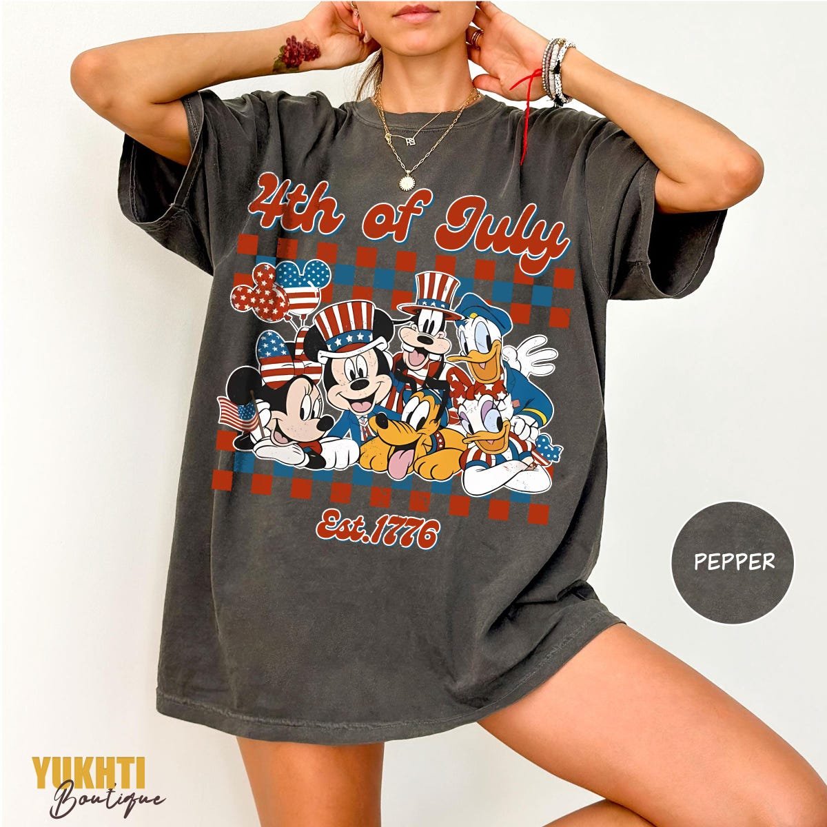 Disney Patriotic Shirt 4th of July Family Vacation Tee