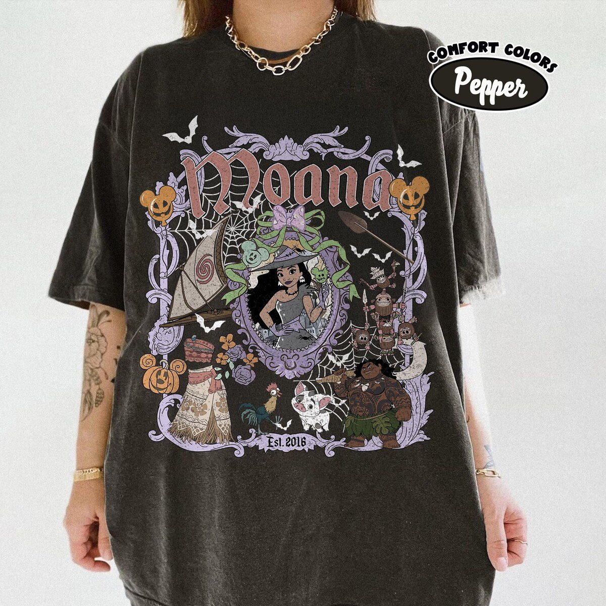 Disney Princess Halloween Shirt Bows Cinderella Snow White Ariel Rapunzel