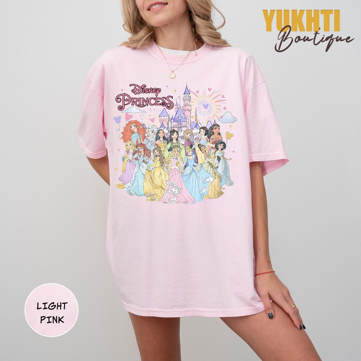 Disney Princess Park Trip Shirt Family Vacation Magic Kingdom Tee