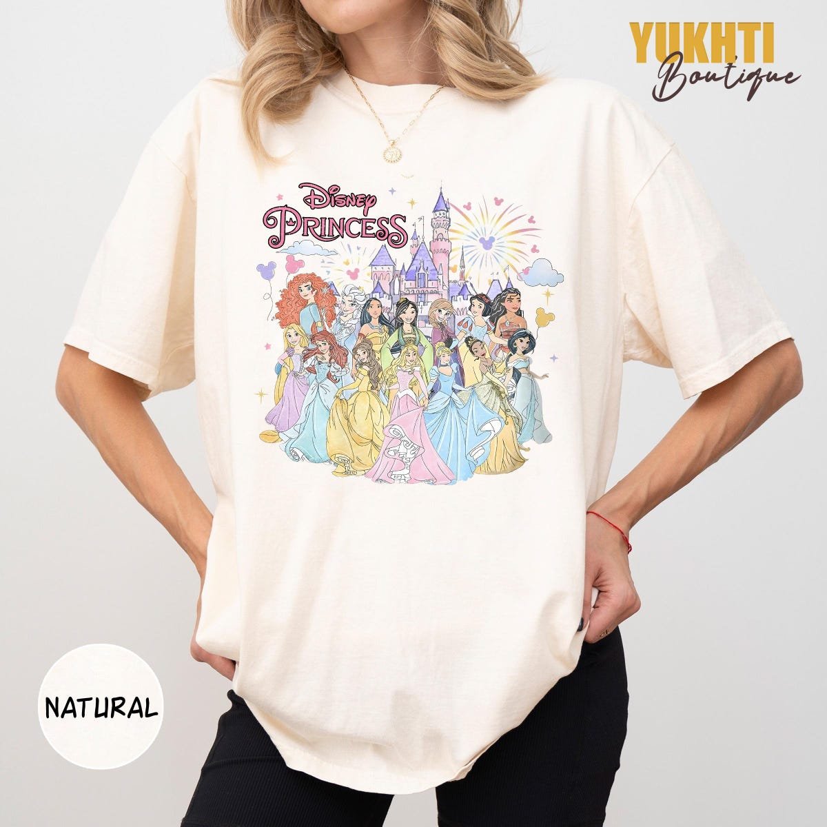 Disney Princess Park Trip Shirt Family Vacation Magic Kingdom Tee