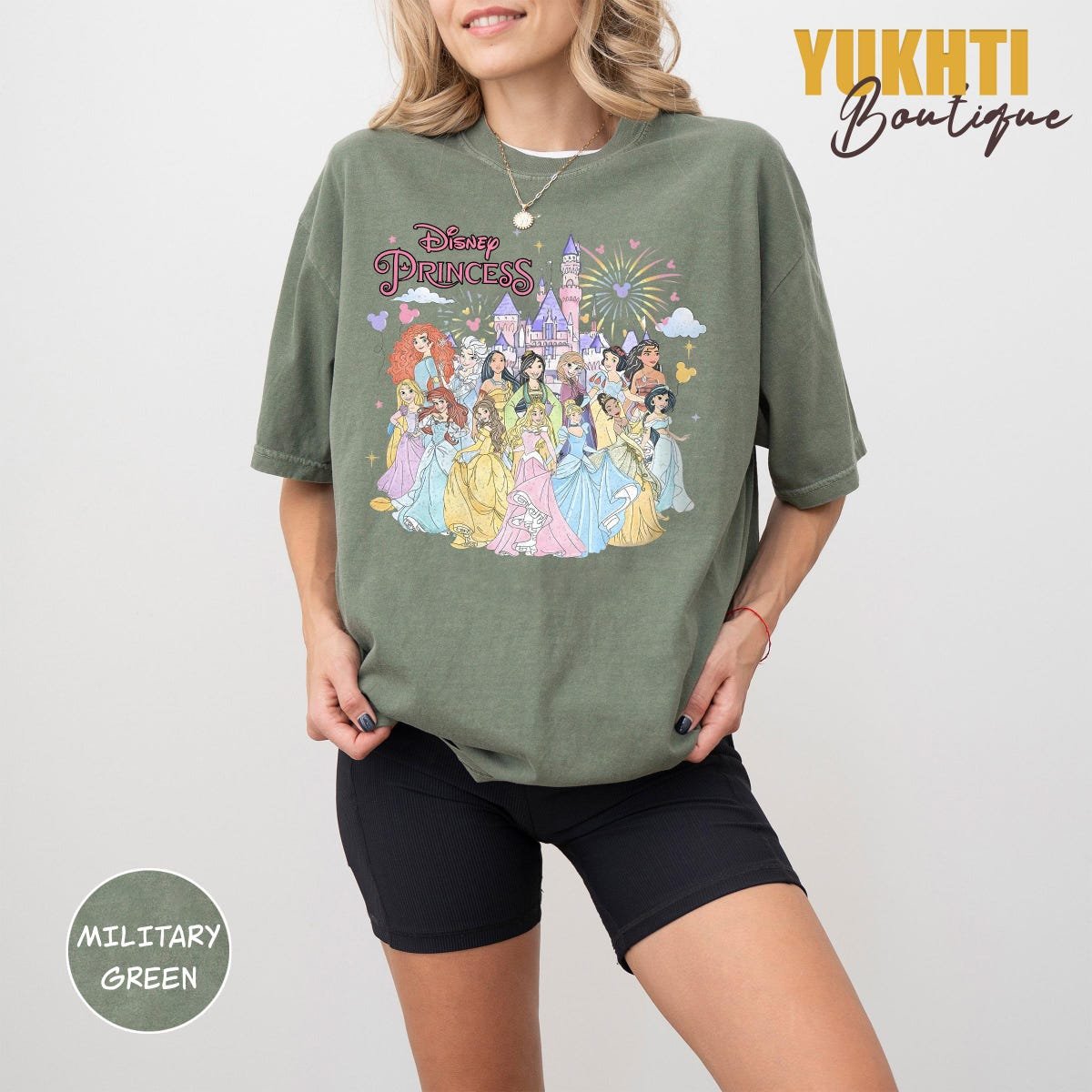 Disney Princess Park Trip Shirt Family Vacation Magic Kingdom Tee