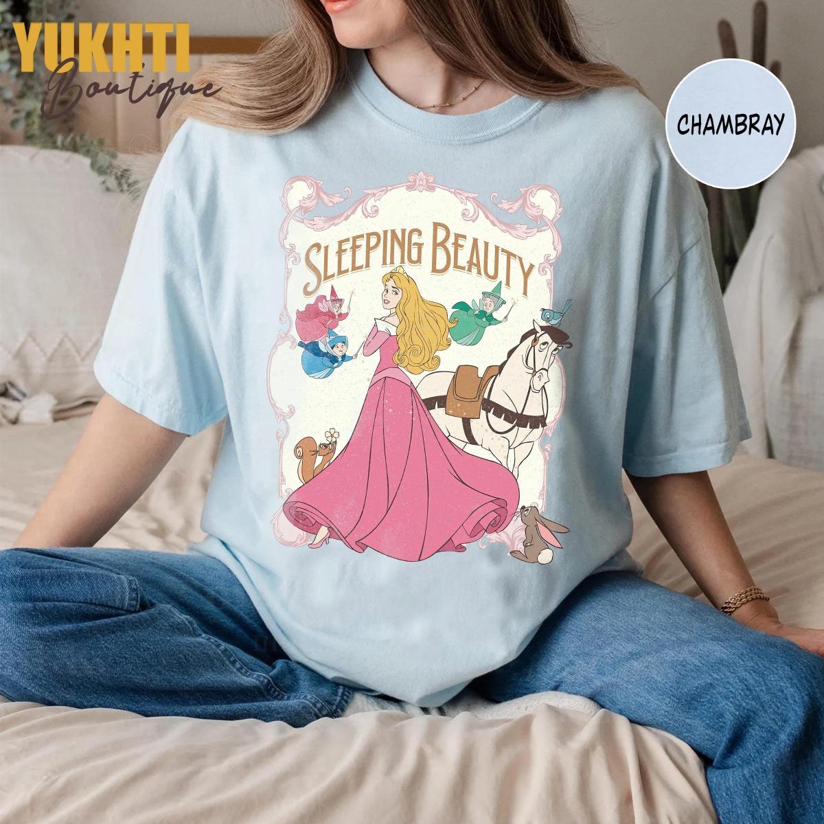 Disney Princess Shirt Vintage Disneyland Family Tee