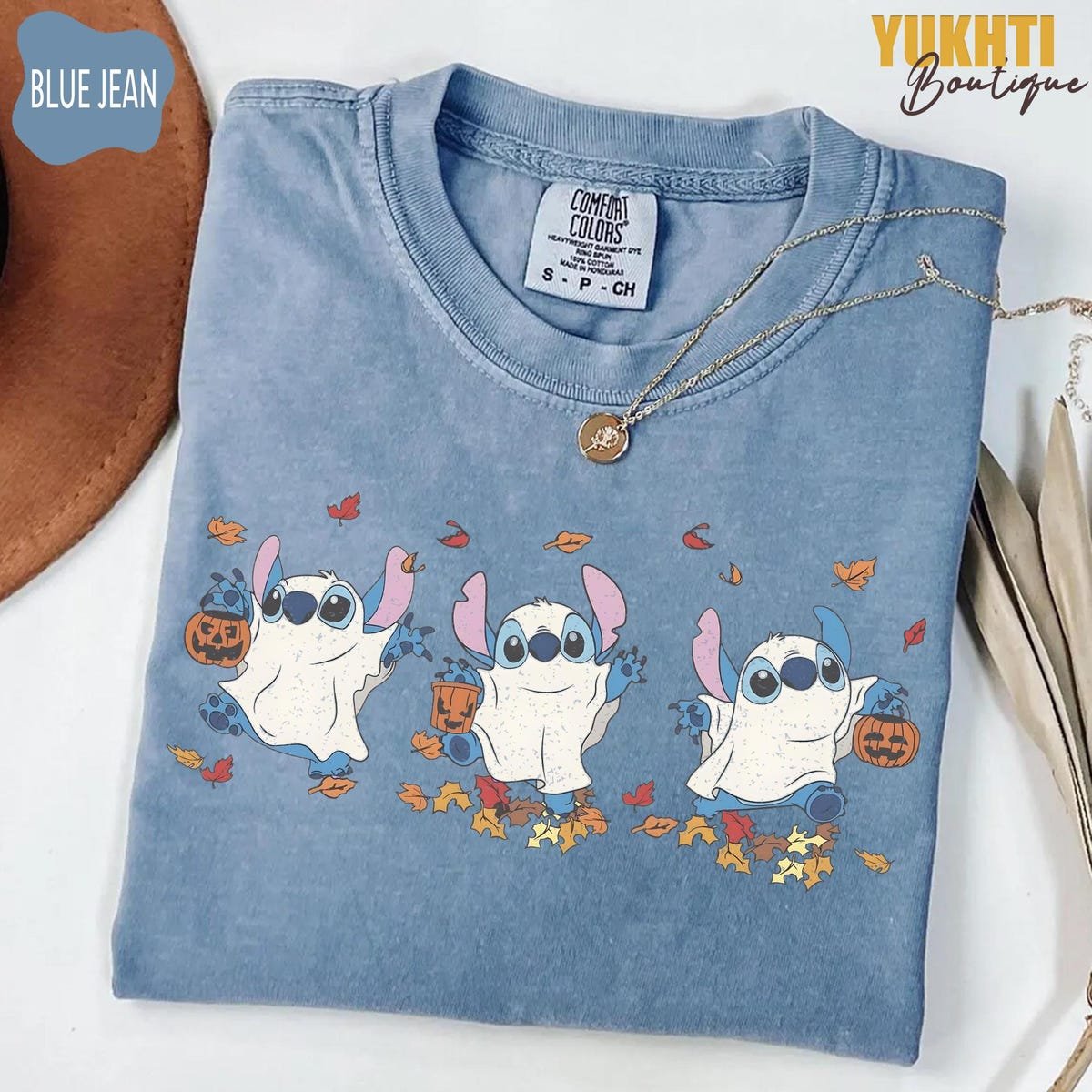 Disney Stitch Halloween Shirt Lilo & Stitch Trick or Treat Costume Top