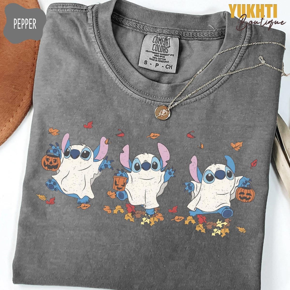 Disney Stitch Halloween Shirt Lilo & Stitch Trick or Treat Costume Top