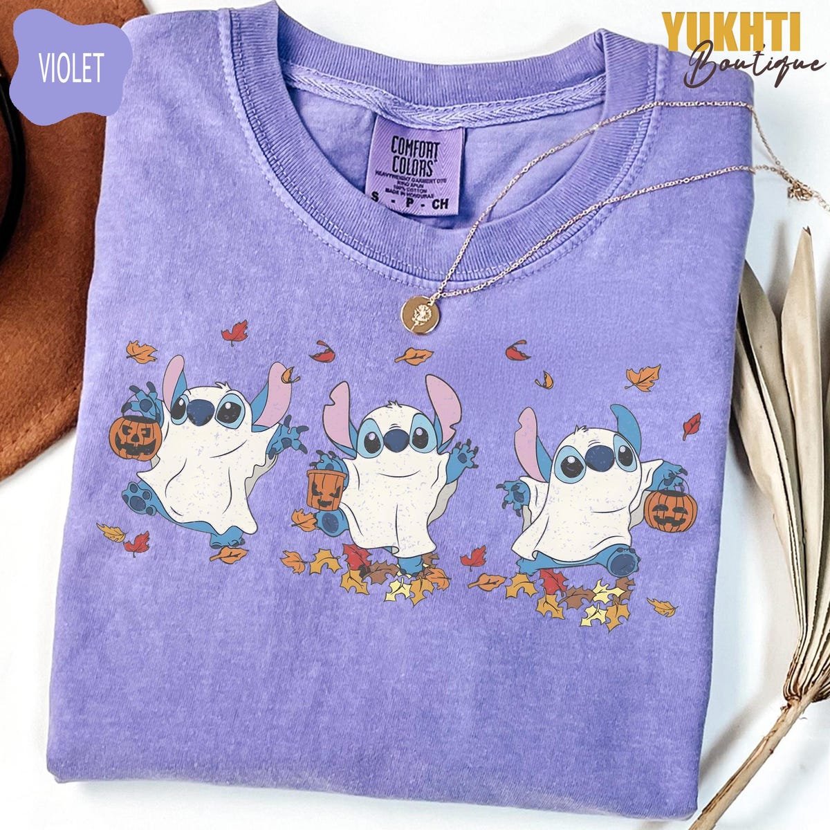 Disney Stitch Halloween Shirt Lilo & Stitch Trick or Treat Costume Top