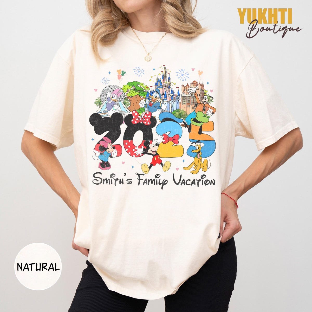 Disney Trip 2025 Shirts Family Vacation Tees Mickey Friends Matching