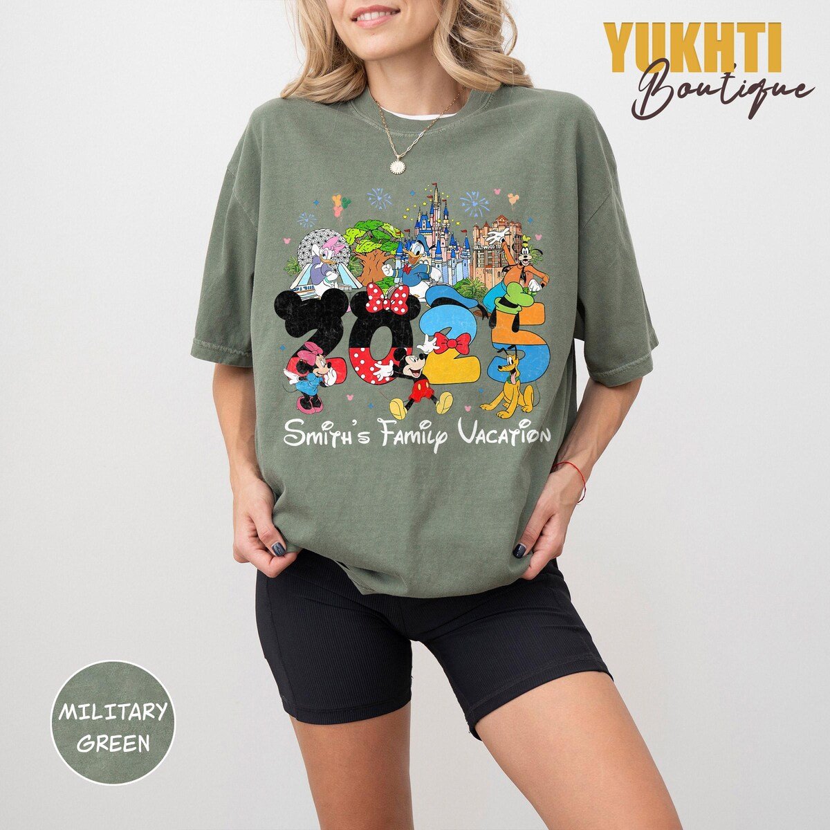 Disney Trip 2025 Shirts Family Vacation Tees Mickey Friends Matching