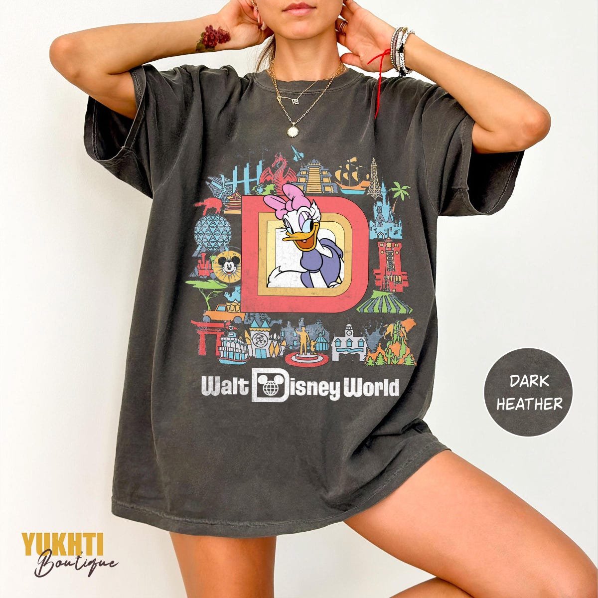 Disney World Vintage Shirt Mickey Friends Family Trip Tee