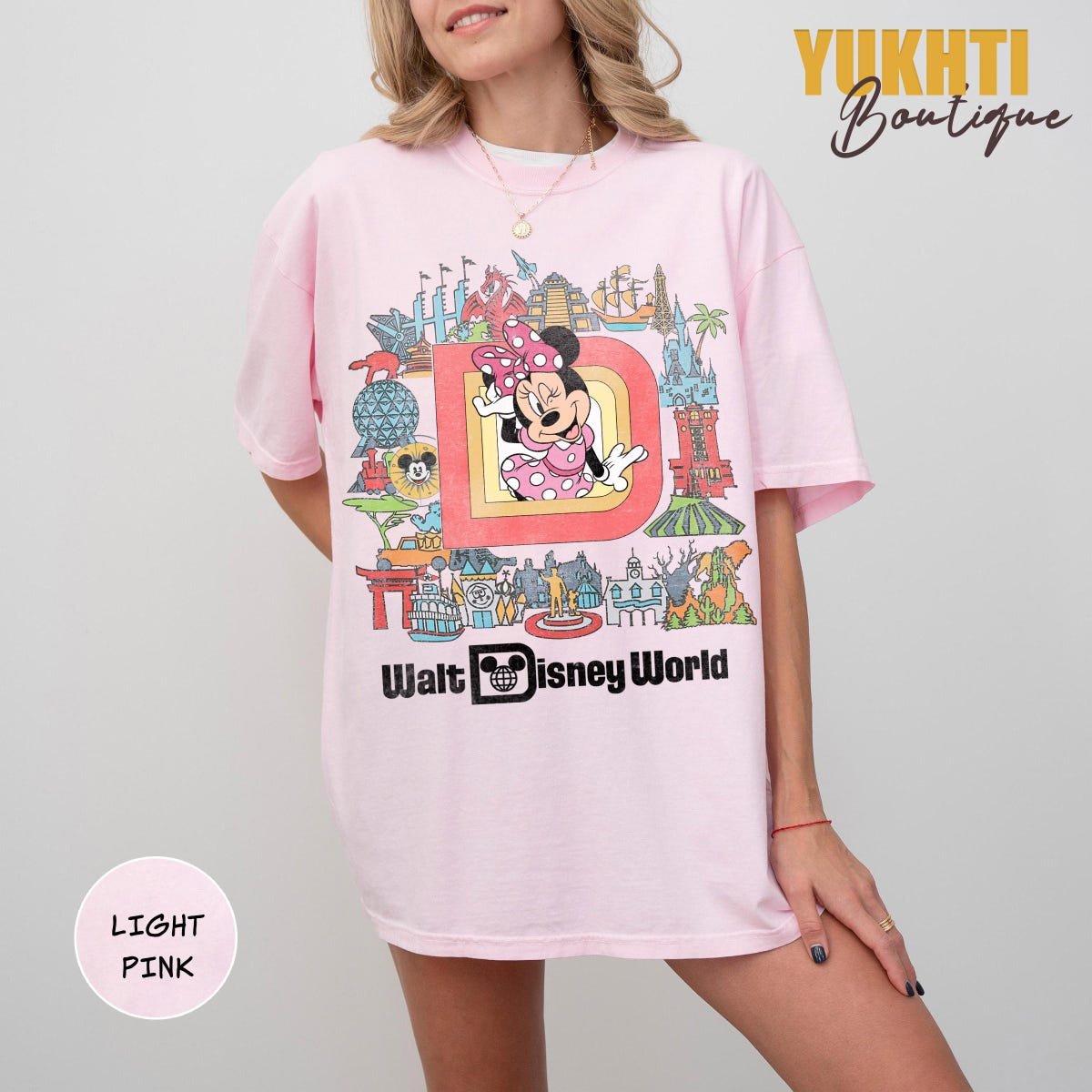 Disney World Vintage Shirt Mickey Friends Family Trip Tee