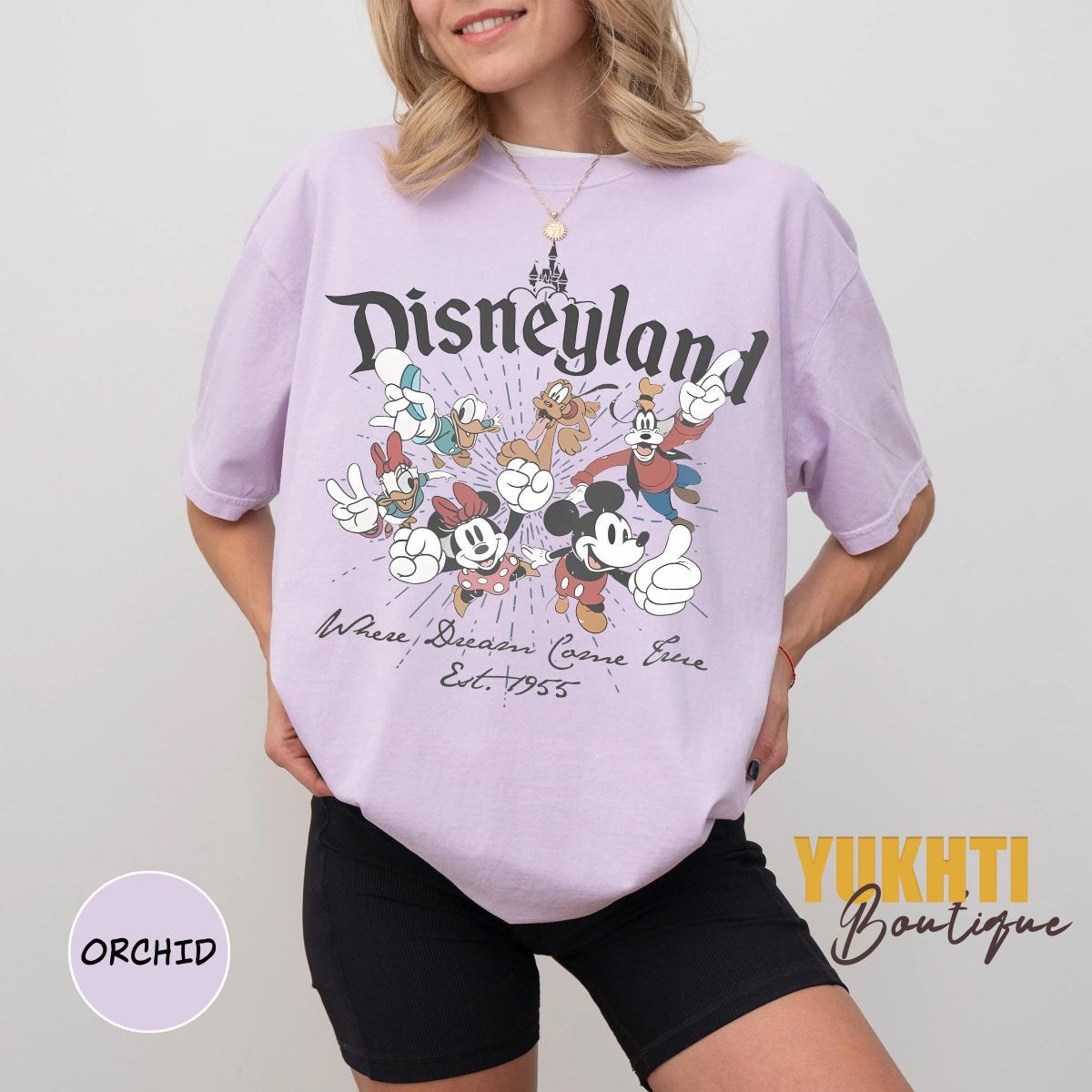 Disneyland 1955 Retro Shirt Disneyland California Adventure Tee