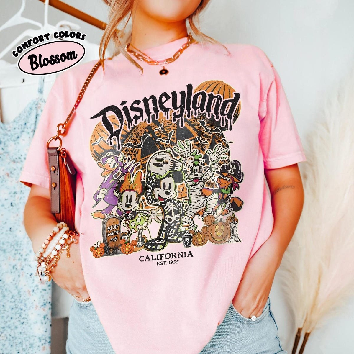 Disneyland Halloween Shirt 2025 Mickey & Friends Family Trip Tee