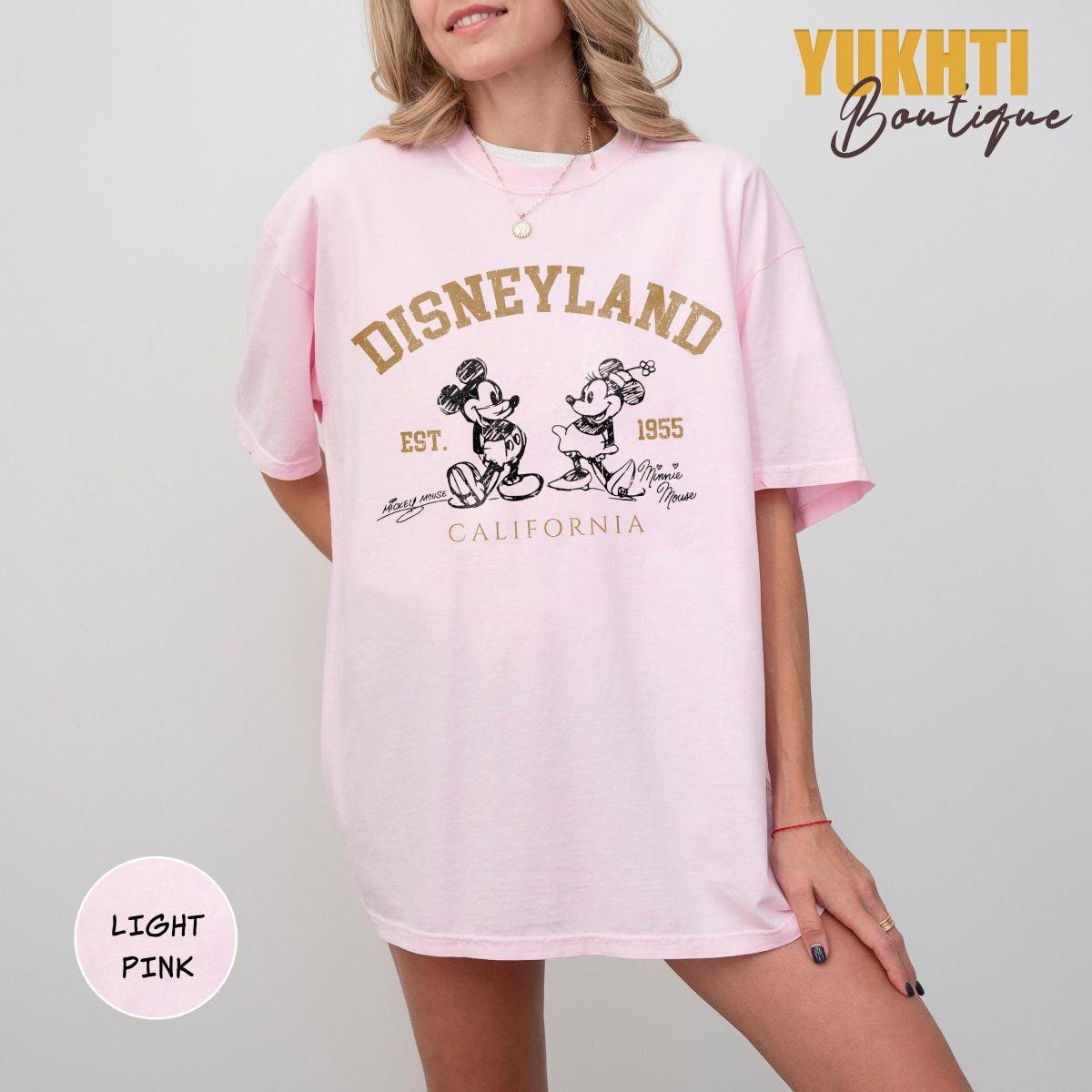 Disneyland Mickey Minnie Retro Shirt 1955 Vintage Family Vacation