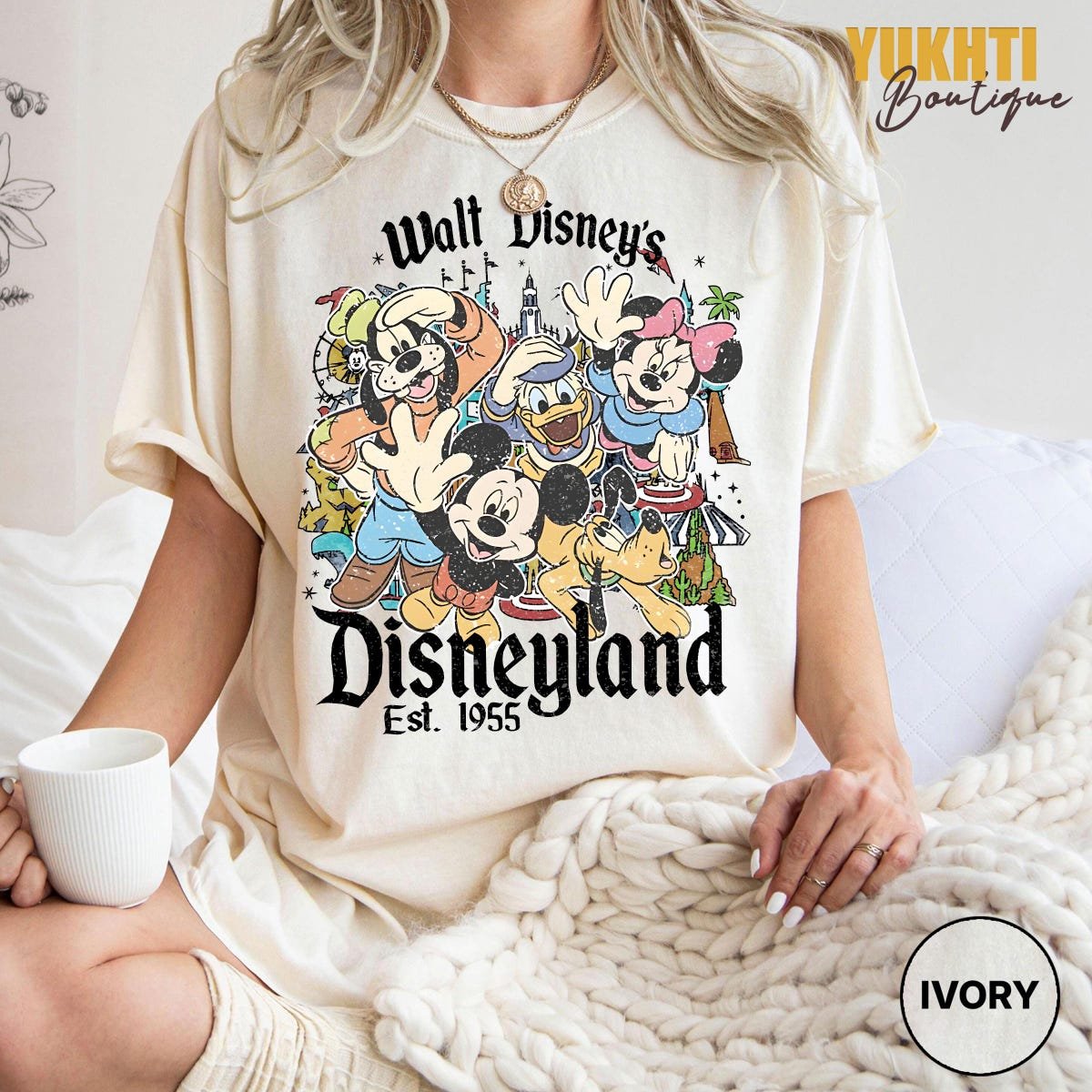 Disneyland Retro Shirt Mickey Friends Disney Vacation Tee