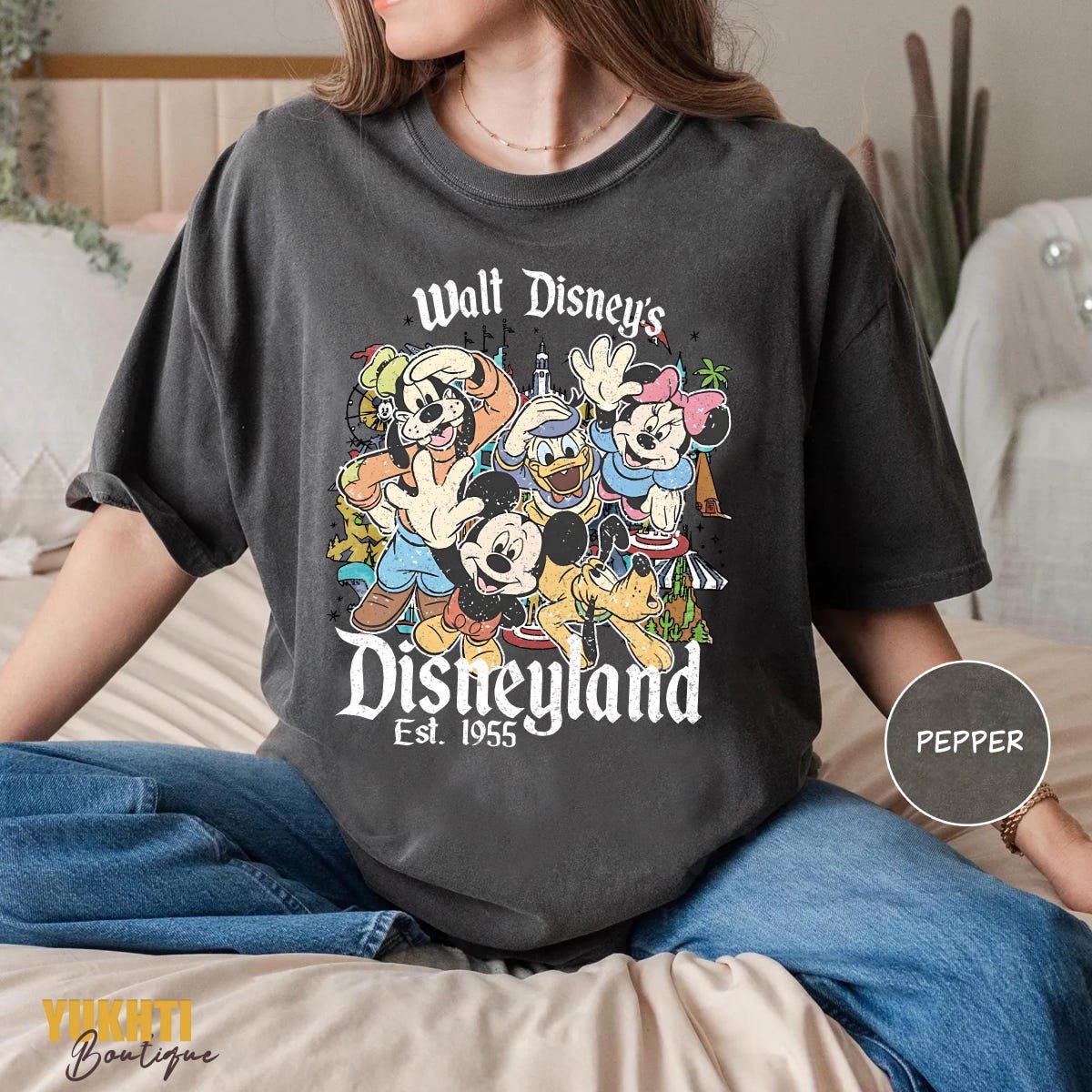 Disneyland Retro Shirt Mickey Friends Disney Vacation Tee