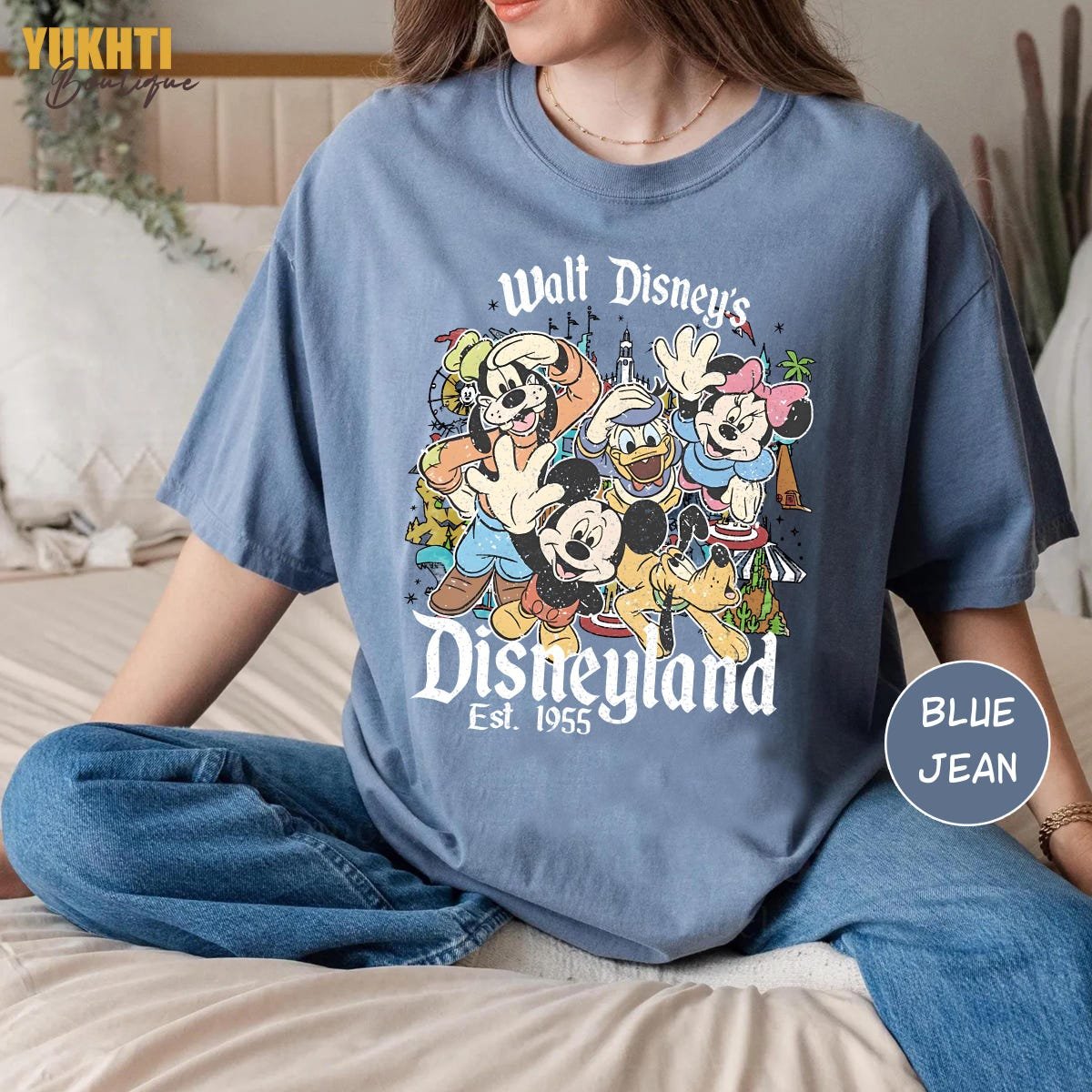 Disneyland Retro Shirt Mickey Friends Disney Vacation Tee