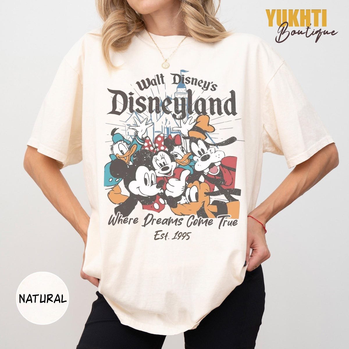 Disneyland Retro Shirt Mickey Friends Magic Kingdom Family Trip