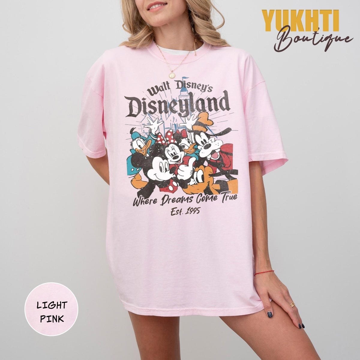 Disneyland Retro Shirt Mickey Friends Magic Kingdom Family Trip