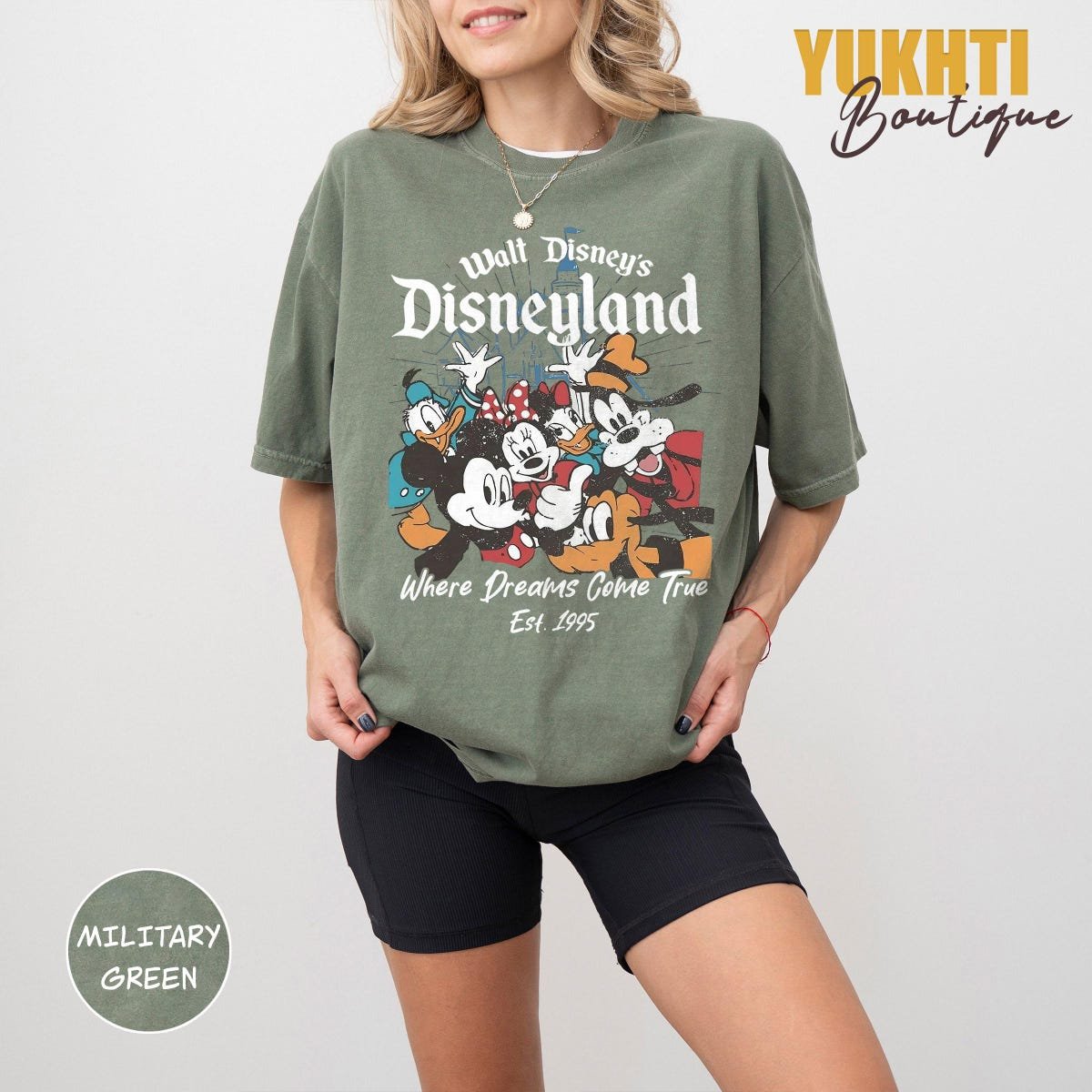 Disneyland Retro Shirt Mickey Friends Magic Kingdom Family Trip