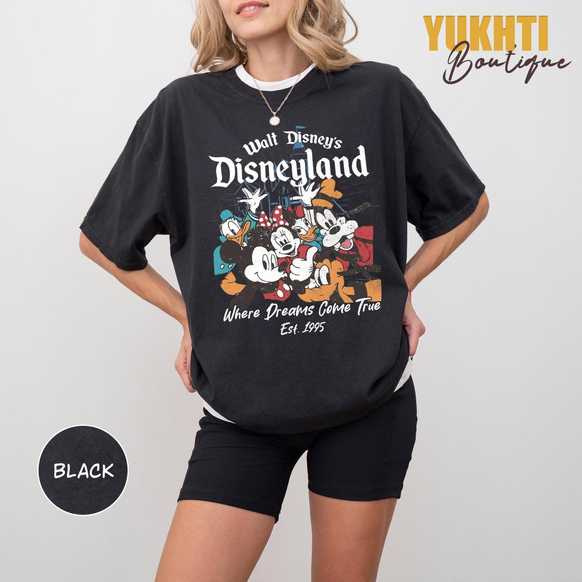 Disneyland Retro Shirt Mickey Friends Magic Kingdom Family Trip