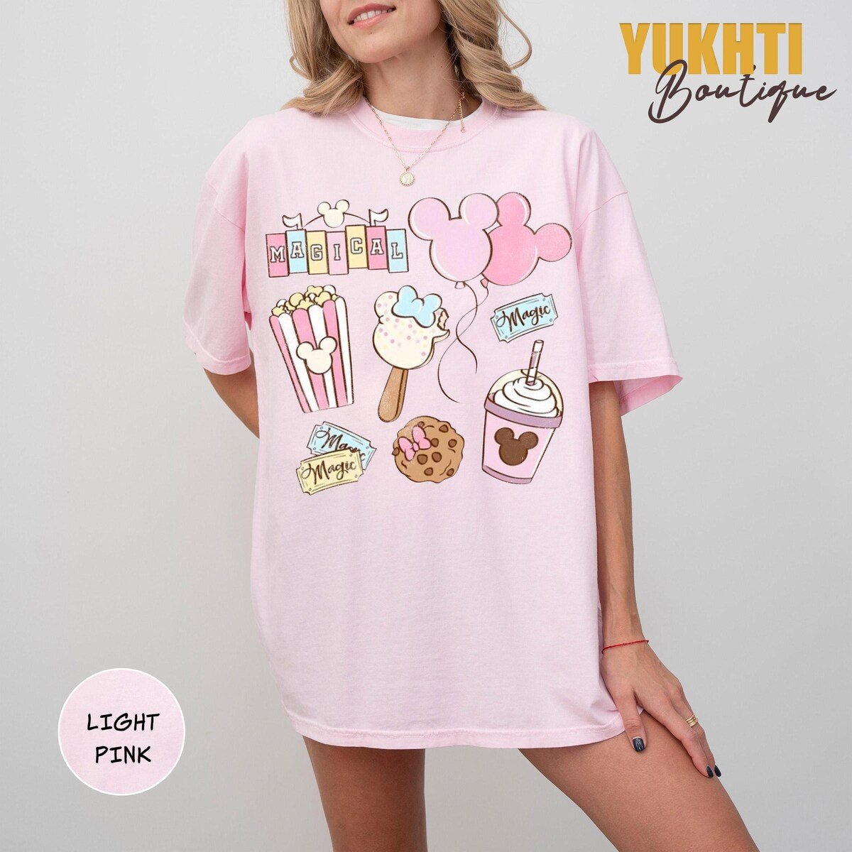 Disneyland Shirt Magical Snacks Castle Kids Ears Tee